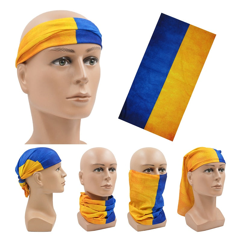 Unisex Ukrainian Flag Bandana