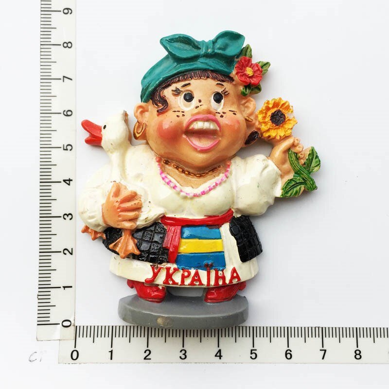 Ukrainian Folk 3D Fridge Magnet