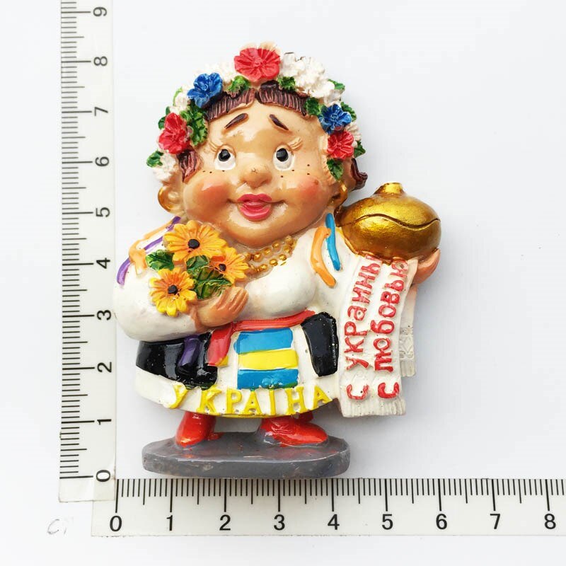 Ukrainian Folk 3D Fridge Magnet