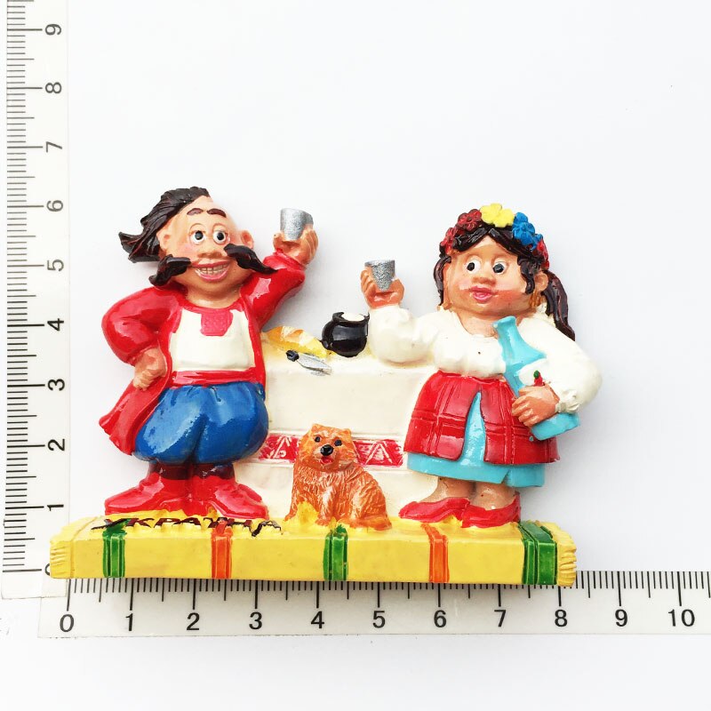 Ukrainian Folk 3D Fridge Magnet