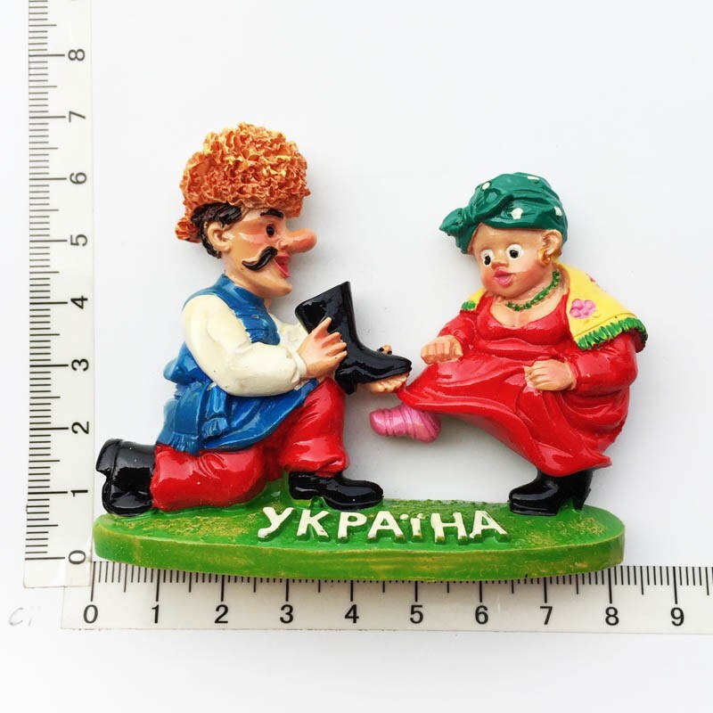 Ukrainian Folk 3D Fridge Magnet