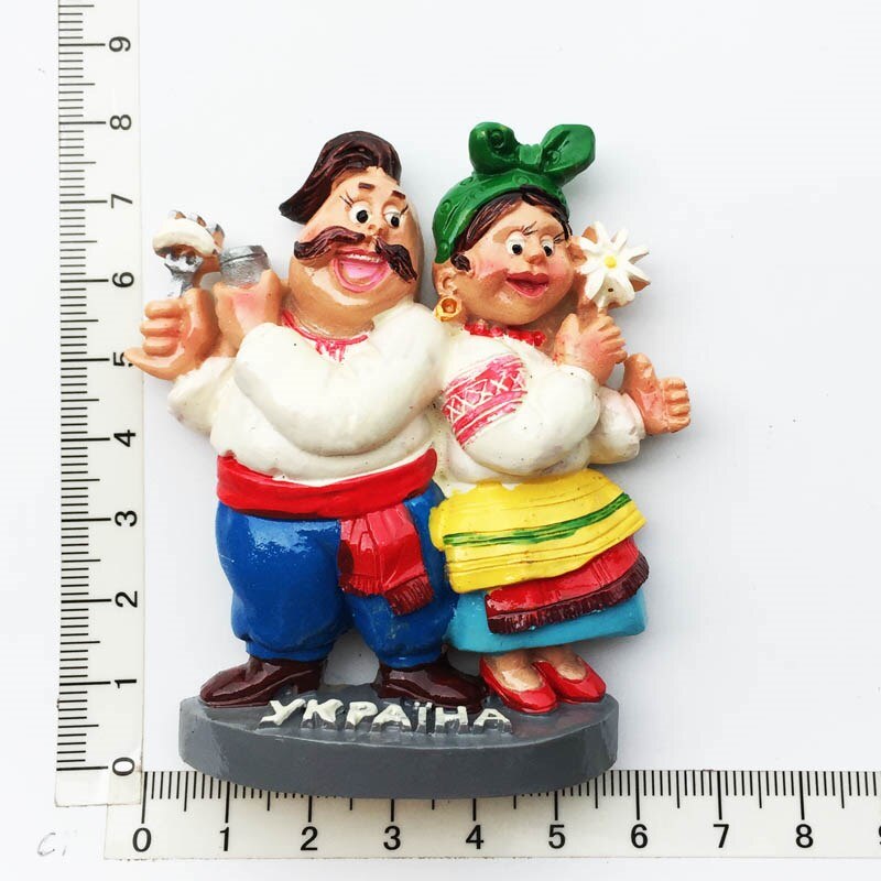 Ukrainian Folk 3D Fridge Magnet