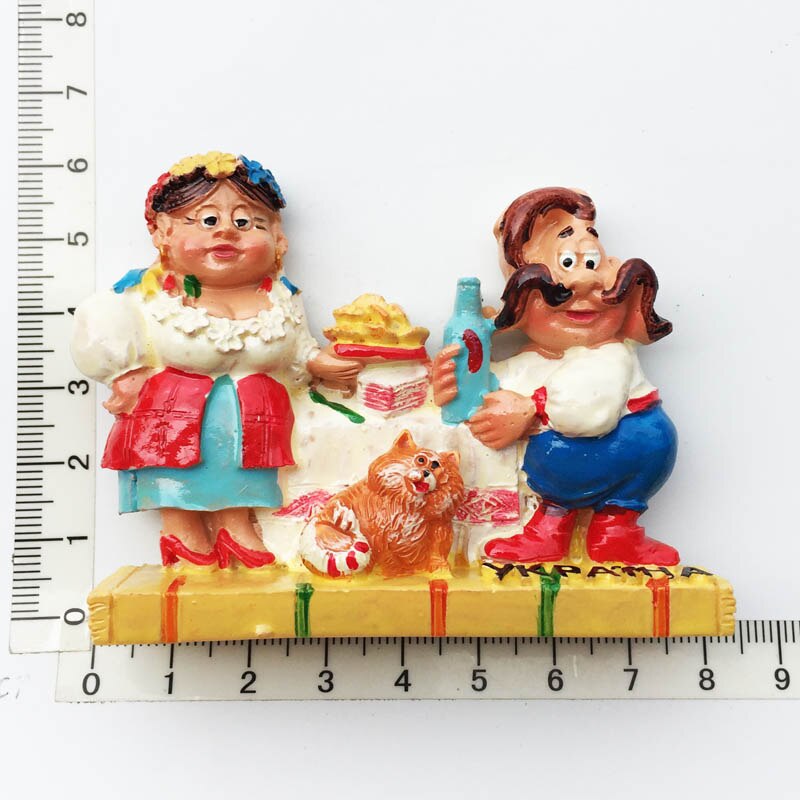 Ukrainian Folk 3D Fridge Magnet