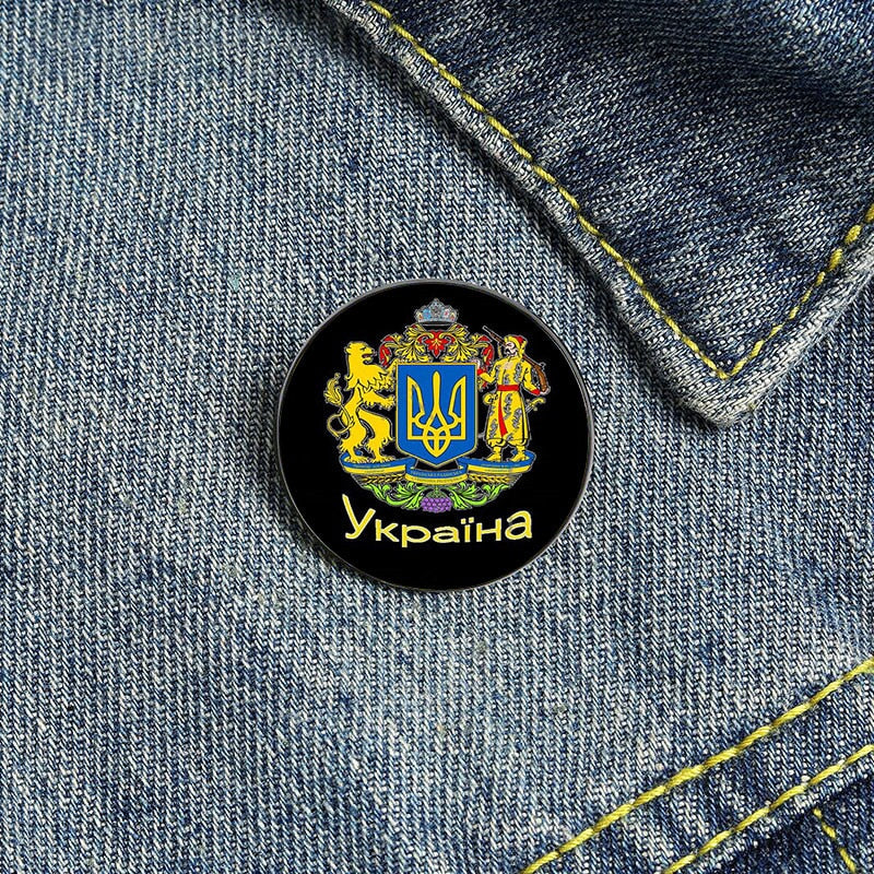 Stylish Ukrainian Badges