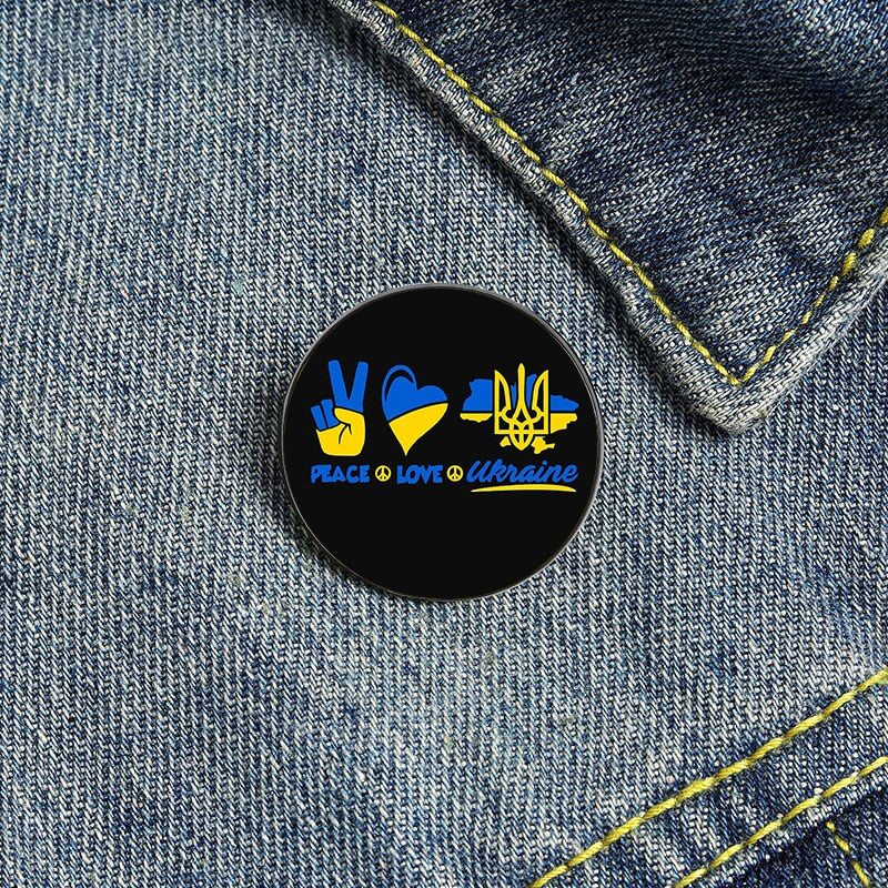 Stylish Ukrainian Badges