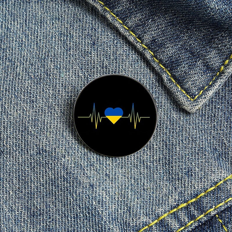 Stylish Ukrainian Badges