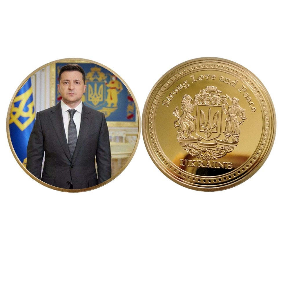 Ukrainian President Zelensky Coin