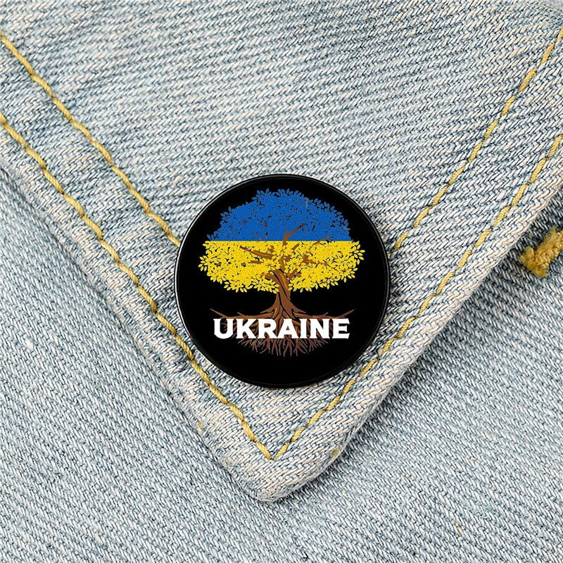 Stylish Ukrainian Badges