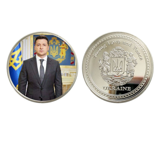 Ukrainian President Zelensky Coin