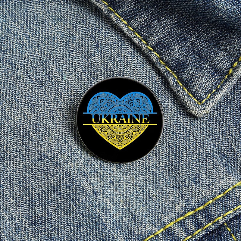 Stylish Ukrainian Badges