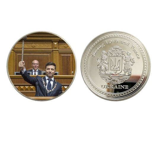 Ukrainian President Zelensky Coin