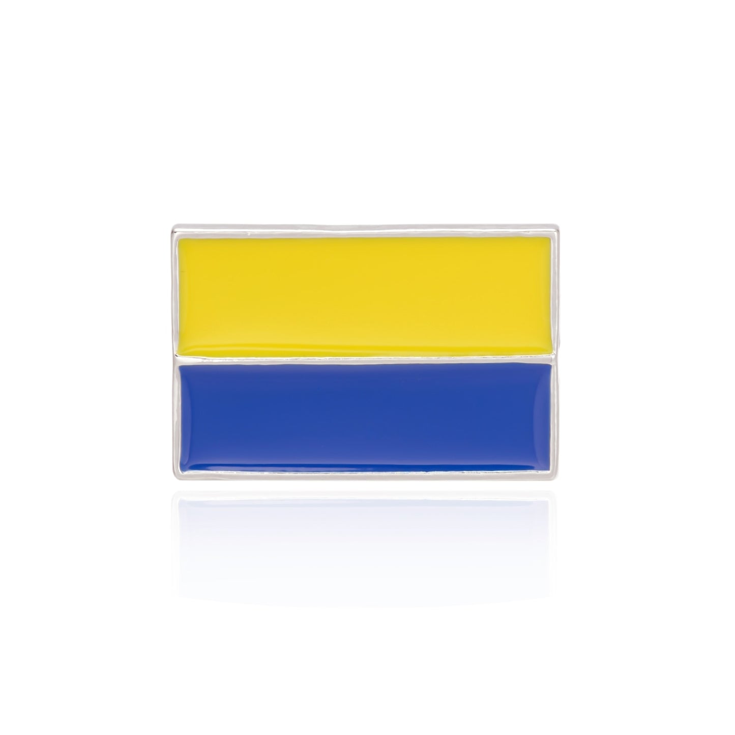 Unisex Ukrainian Flag Badge