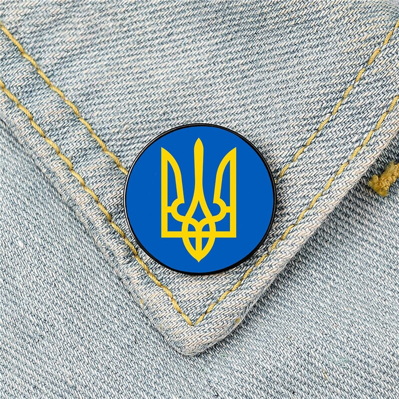 Stylish Ukrainian Badges