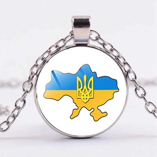 Unisex Ukrainian Pendant Necklace