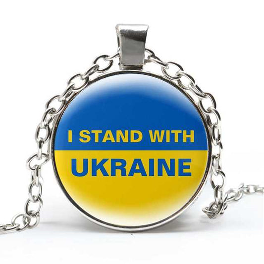 Unisex Ukrainian Pendant Necklace